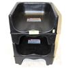 Image 1 : 2 BLACK BOOSTER SEATS