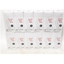 1 DOZEN CASES (2400) OF CARRY OUT PLASTIC SPOON