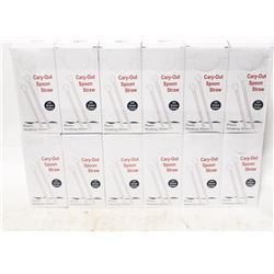1 DOZEN CASES (2400) OF CARRY OUT PLASTIC SPOON