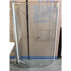 CURVED GLASS FOR DELI DISPLAY 59" WIDE