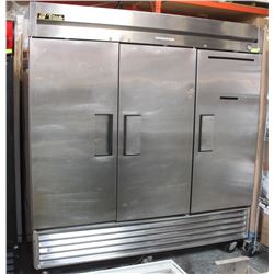 3 DOOR TRUE FREEZER. SOLD AS IS