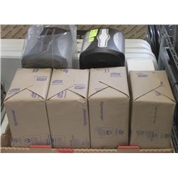 FLAT WITH TWO NEW TORK TALL NAPKIN DISPENSERS