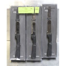 NEW STAINLESS STEEL STEAK KNIVES - 3 DOZEN AND