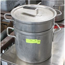 DOUBLE 10 LITRE POTS WITH LID