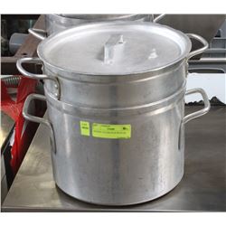 DOUBLE 10 LITRE POTS WITH LID