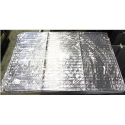 STAINLESS WIRE GRATES 15-3/4" X 24-3/4" - LOT OF