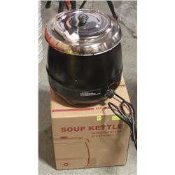 NEW SOUP KETTLE WITH LID 10 LITRES