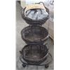 Image 1 : LARGE TRIPLE BASKET DISPLAY