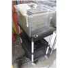 Image 1 : COMMERCIAL 3 TIER UTILITY / SERVING CART