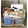 Image 1 : PALLET WITH MISC BAKING AND CHOCOLATIER SUPPLIES