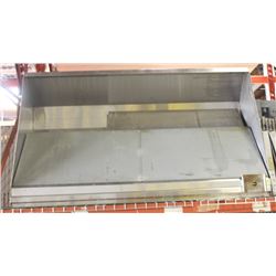 QUEST STAINLESS STEEL COMMERCIAL HOOD RANGE