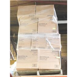 PALLET WITH 9" DISPOSABLE FOAM PLATES