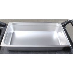 NEW FULL SIZED STAINLESS STEEL 4  PAN INSERT