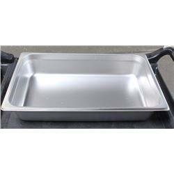 NEW FULL SIZED STAINLESS STEEL 4" PAN INSERT