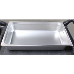 NEW FULL SIZED STAINLESS STEEL 4" PAN INSERT