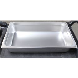 NEW FULL SIZED STAINLESS STEEL 4" PAN INSERT