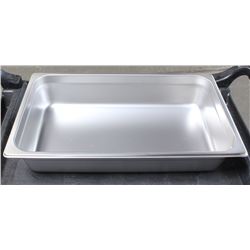 NEW FULL SIZED STAINLESS STEEL 4" PAN INSERT