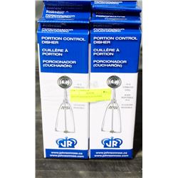 SET OF SIX PORTION SCOOPS