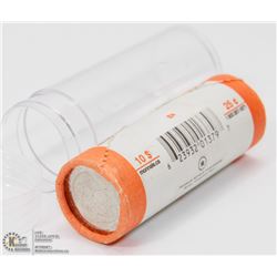 RCM 2008 COLORIZED POPPY QUARTERS $10 ROLL.