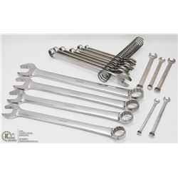 COMPLETE SET OF SNAP ON WRENCHES FROM 5/16-1-1/4