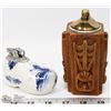 Image 1 : VINTAGE DELFT SHOE CIGARETTE LIGHTER AND MORE