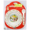 Image 1 : ROYAL DOULTON BUNNYKINS SPOON AND BOWL SET