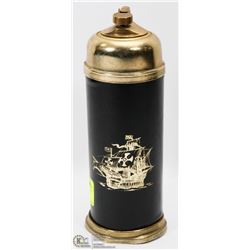 RARE MUSICAL SHIP CIGARETTE HOLDER AND LIGHTER