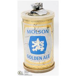 RARE MOLSON GOLDEN ALE TABLE LIGHTER