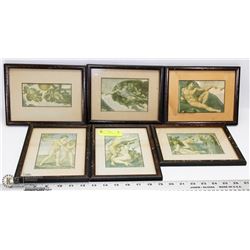 6 MINI FRAME DAVINCI PICTURES