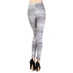 NEW GREY ONE-SIZE STRETCHY DESIGNER YOGA PANTS