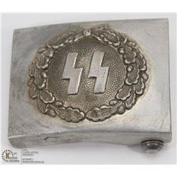 VINTAGE NAZI SS BELT BUCKLE MARKED RZM M34/2