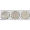 Image 1 : 3 CANADIAN DOLLARS YEARS 1973 PEI, 1982 AND 1980