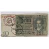 Image 1 : NAZI SS BANK NOTE STAMPED CONCENTRATION CAMP