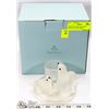 Image 1 : PARTYLITE "SEAL WITH PUP" FROSTED GLASS CANDLE