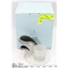 Image 1 : PARTYLITE "ORCA WHALES" FROSTED GLASS CANDLE