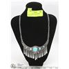 ORNATE TURQUOISE CHOKER NECKLACE