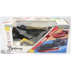 VINTAGE TYCO MINI TYPHOON HOVERCRAFT RADIO CONTROL