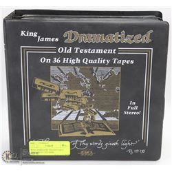 KING JAMES DRAMATIZED OLD TESTAMENT 34 TAPES