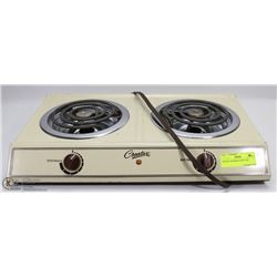 DOUBLE BURNER STOVE TOP