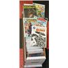 BOX OF 250 COMICS - BAGGED & BOARDED.