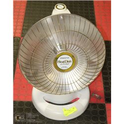 PRESTO HEATER DISH W/FOOT LIGHT,
