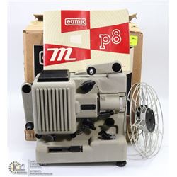 VINTAGE EUMIG P8M FILM PROJECTOR IN ORIGINAL BOX
