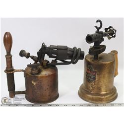PAIR OF ANTIQUE BLOWTORCHES