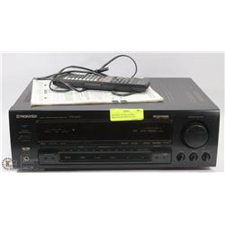 PIONEER VSX-463S STEREO RECEIVER W/ MANUAL & RC