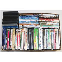 FLAT OF ASSORTED DVD'S