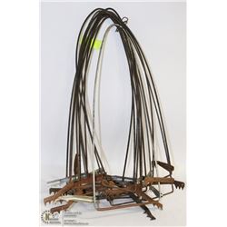 12 VINTAGE PELT STRETCHERS