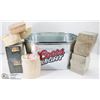 Image 1 : COORS LIGHT TIN BEER TUB W/DOZENS OF NEW, NAME