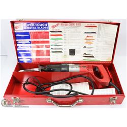 MILWAUKEE HEAVY DUTY SAWZALL IN CASE.