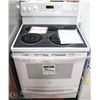 Image 1 : GE WHITE 30" FREE STANDING SELF CLEANING
