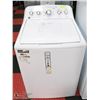 Image 1 : GE 4.9 CUFT STAINLESS STEEL BASKET TOP LOAD WASHER